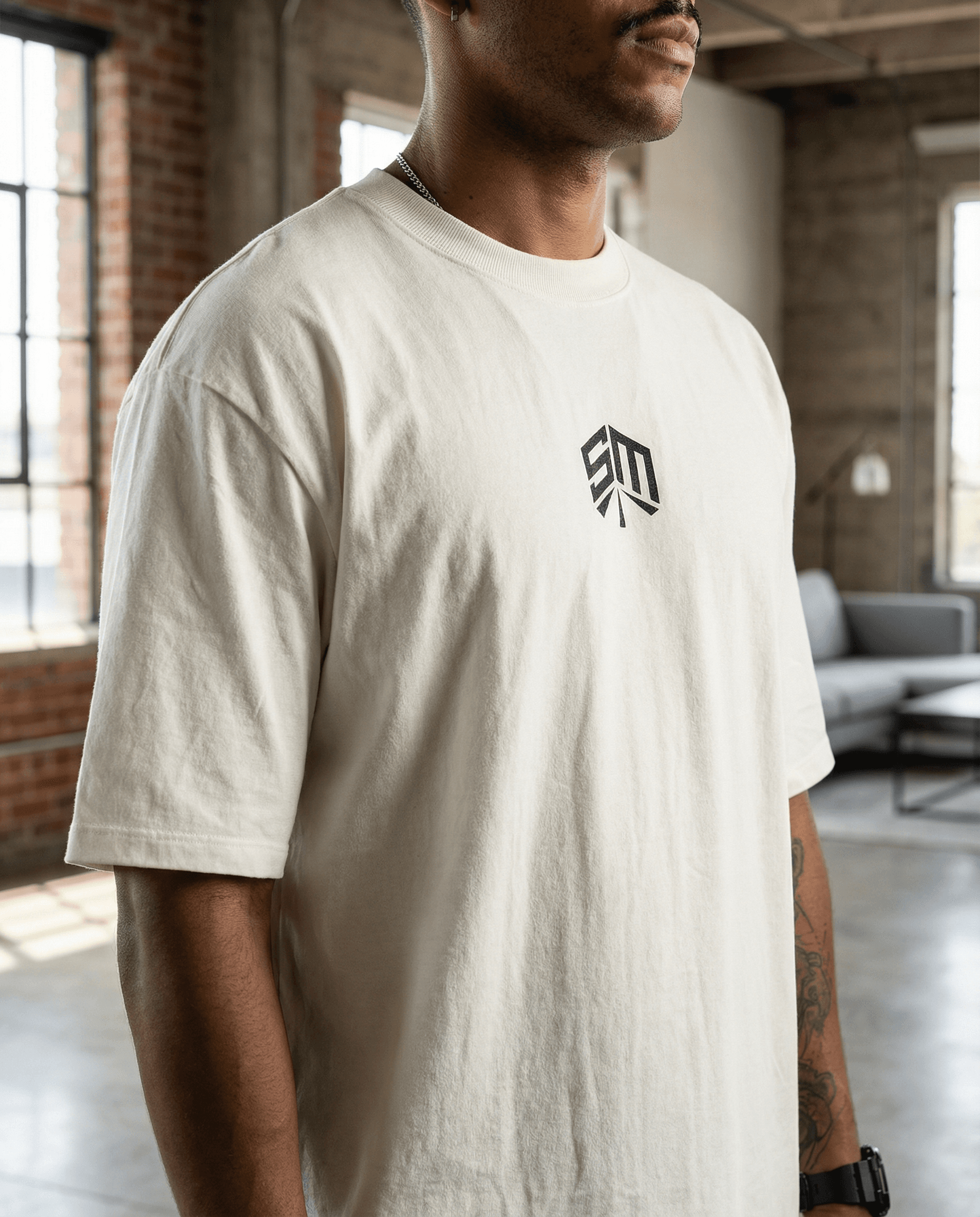 Camiseta Street Logo Off-White